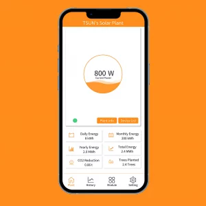 TSUN APP Visualisierung